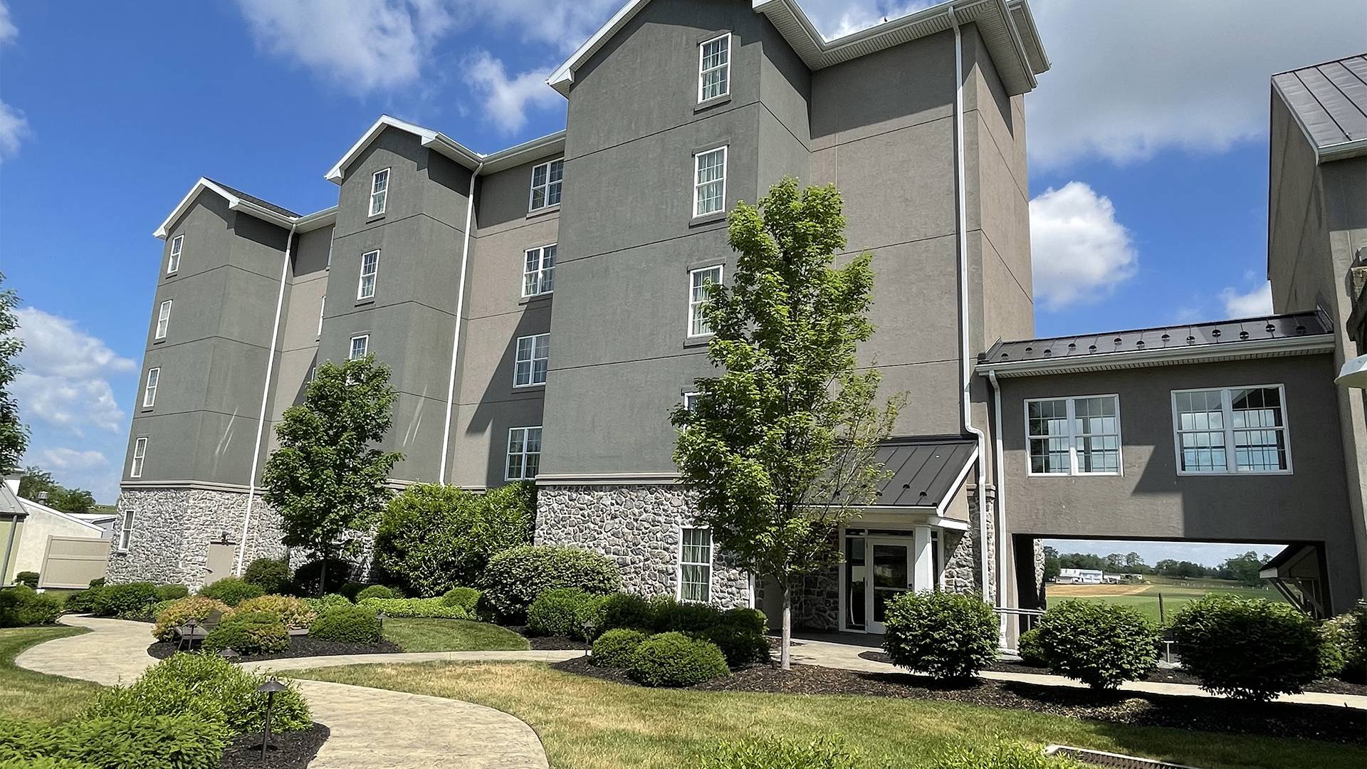 adults-only hotel building at AmishView Inn & Suites