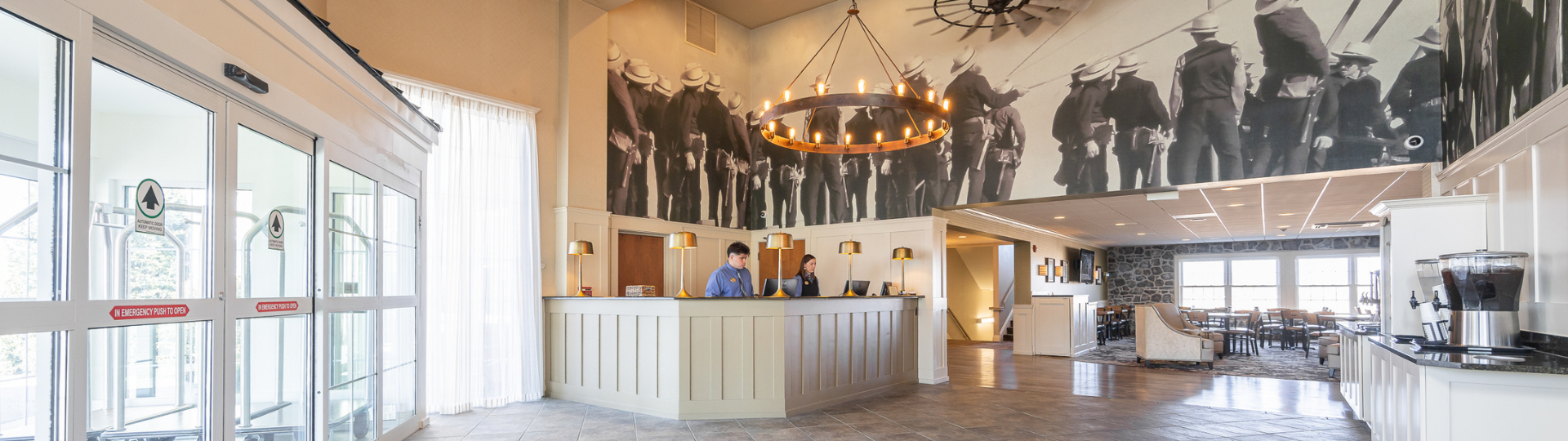 Lobby at AmishView in Amish Country