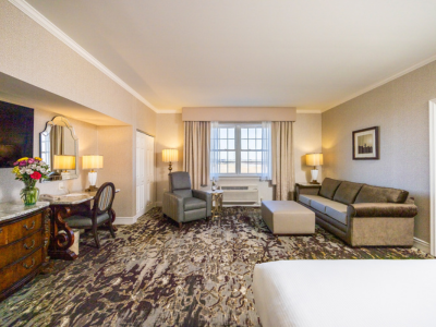 Studio Suites room at AmishView Inn & Suites