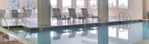 Indoor pool at AmishView Inn & Suites