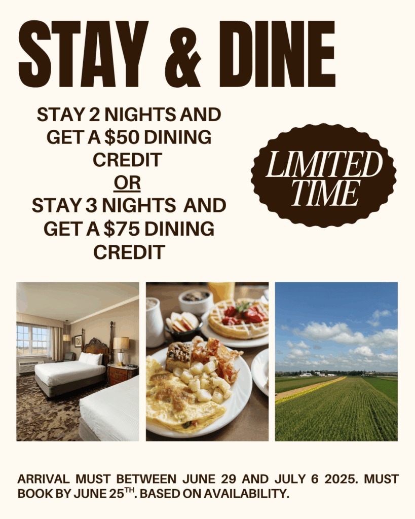 AmishView Stay & Dine Offer