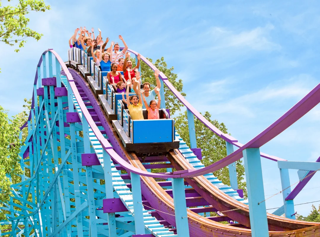 Dutch Wonderland Rollercoaster in Lancaster