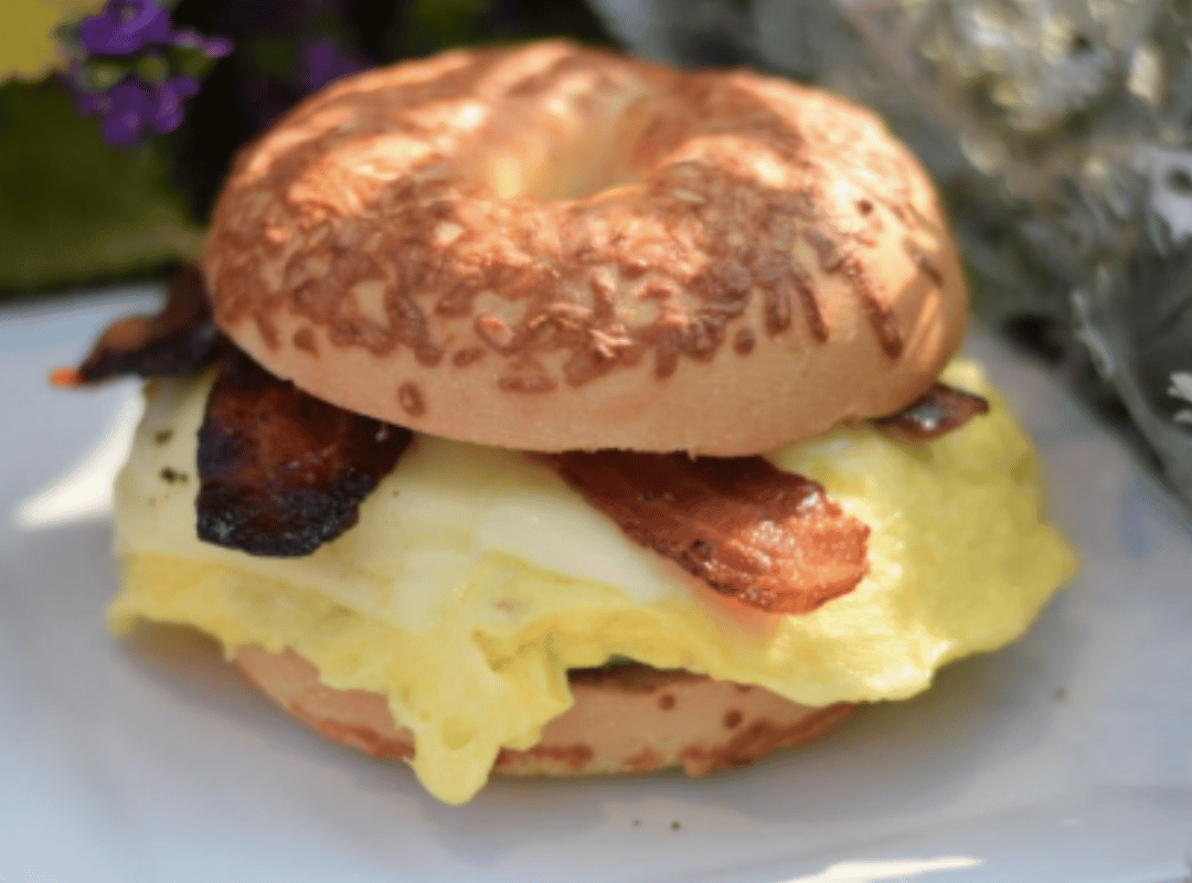 Specked Hen for Breakfast in Strasburg