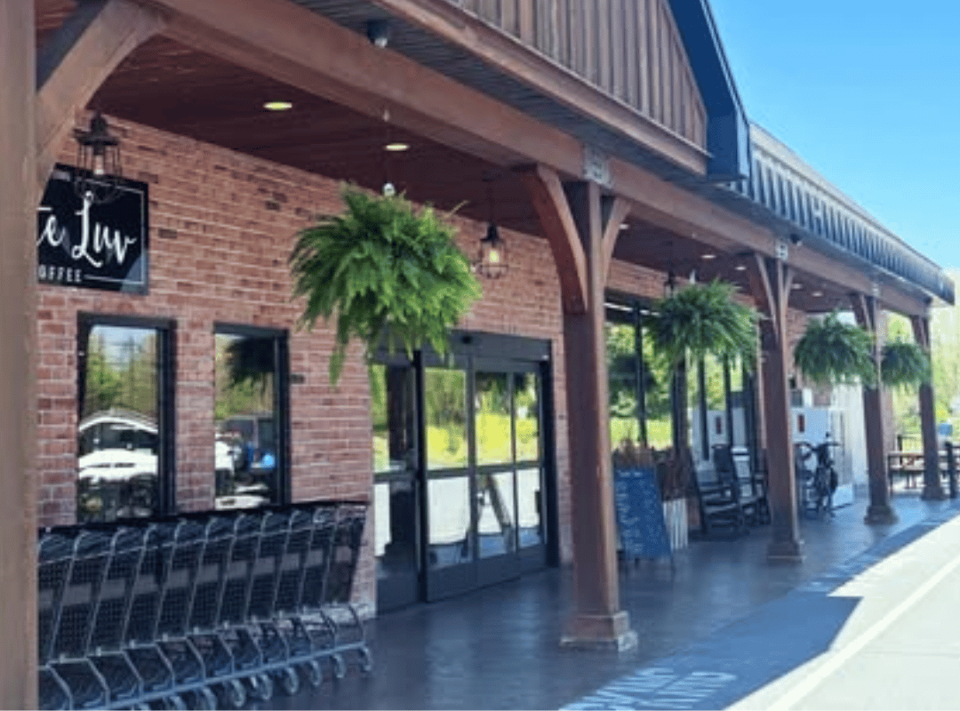 Strasburg Marketplace for produce, groceries and bulk items.